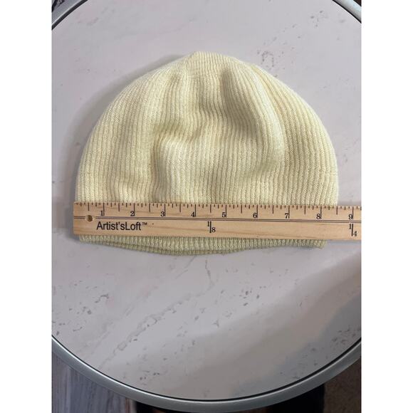 Jean-Charles Brosseau VINTAGE knit cap beanie Vanilla Cream - Picture 7 of 9